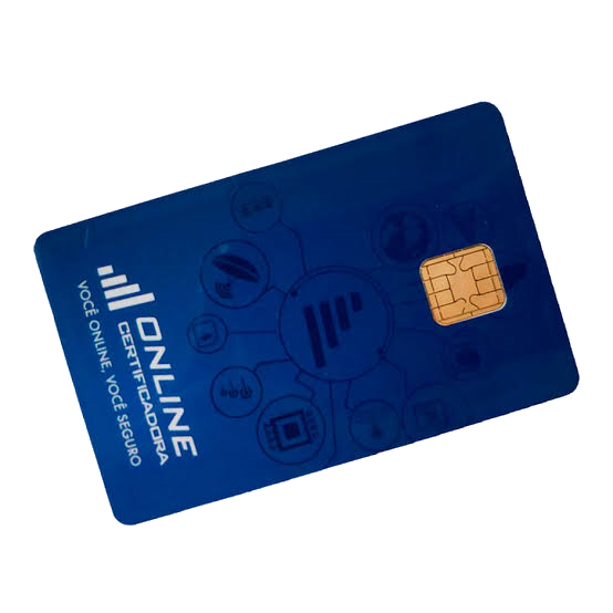 Certificado digital em cartão com chip