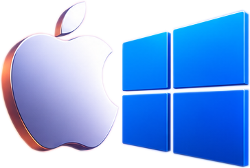 Suporte para Mac e Windows